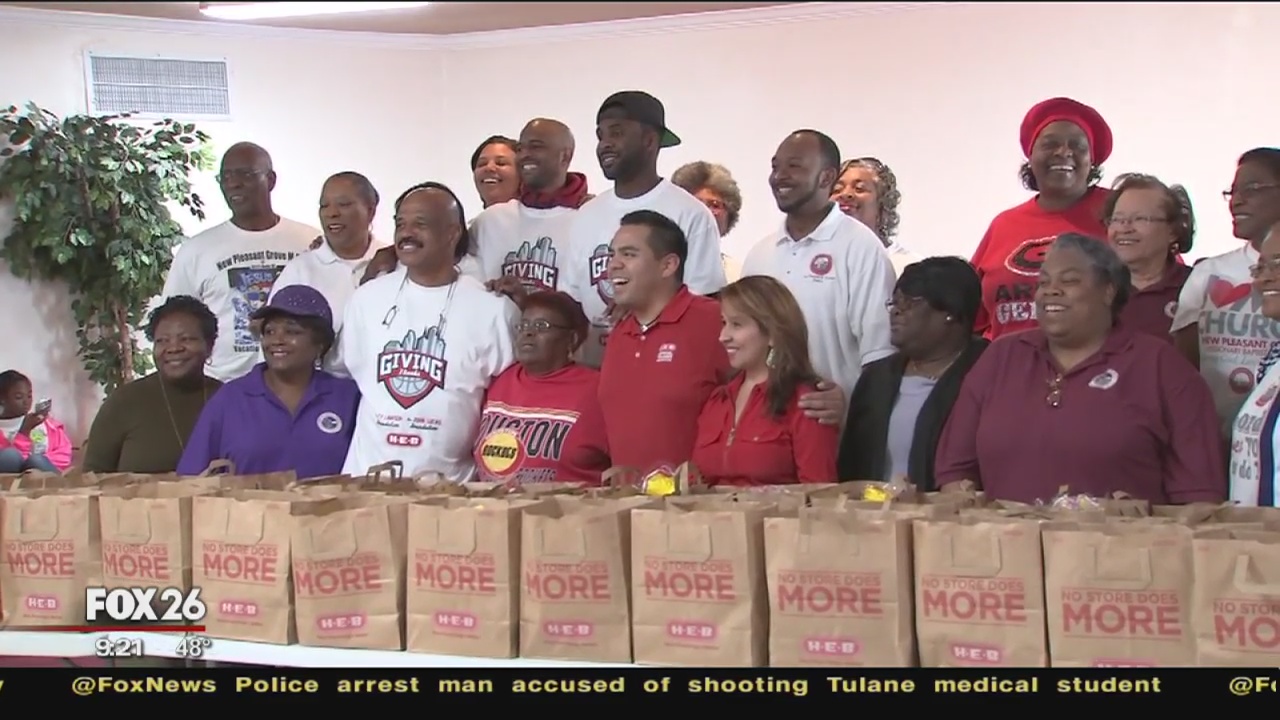 Rockets help families to have happy Thanksgivings