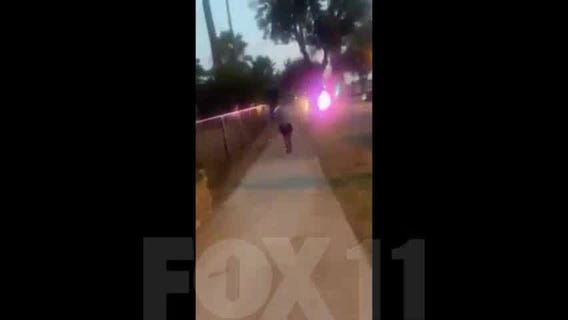 New cell phone video released in Anthony McClain shooting