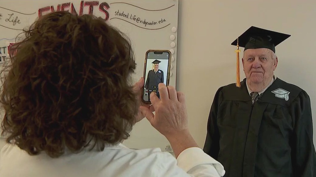 81-year-old Hutchinson man graduates high school