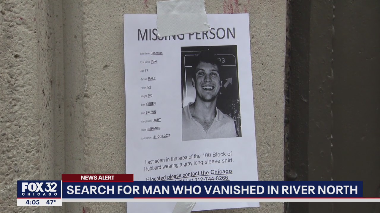 Search for man who vanished in River North