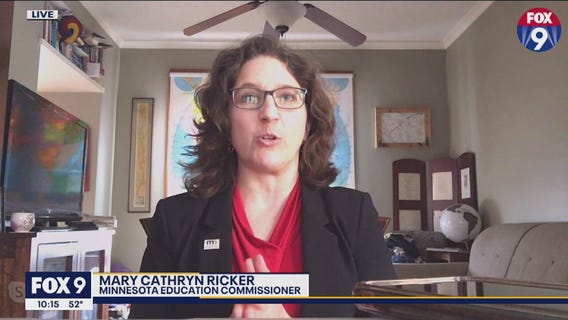 Minnesota Education Commissioner Mary Cathryn Ricker talks with FOX 9