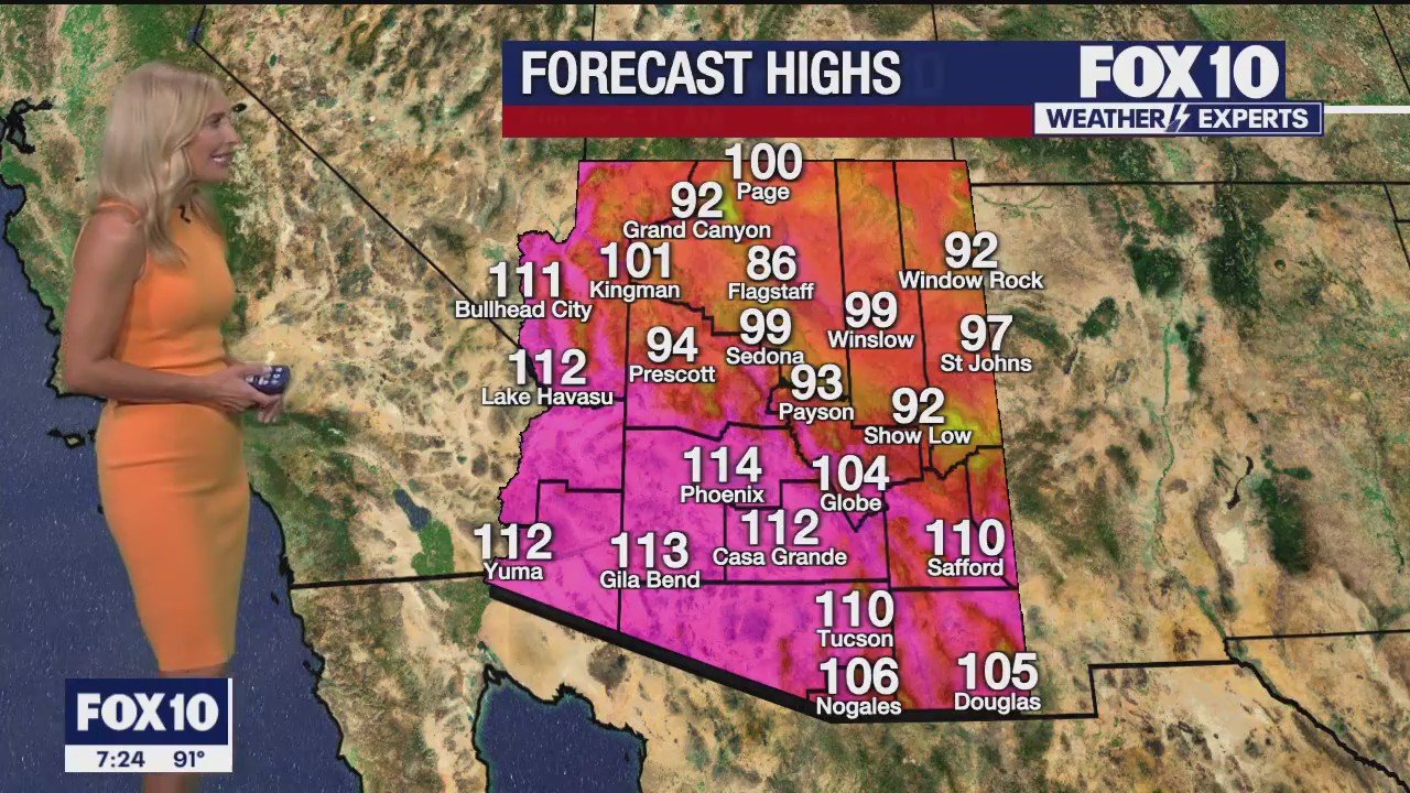 Morning Weather Forecast - 8/5/23