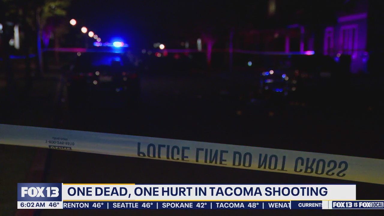 1 dead, 1 hurt in Tacoma shooting