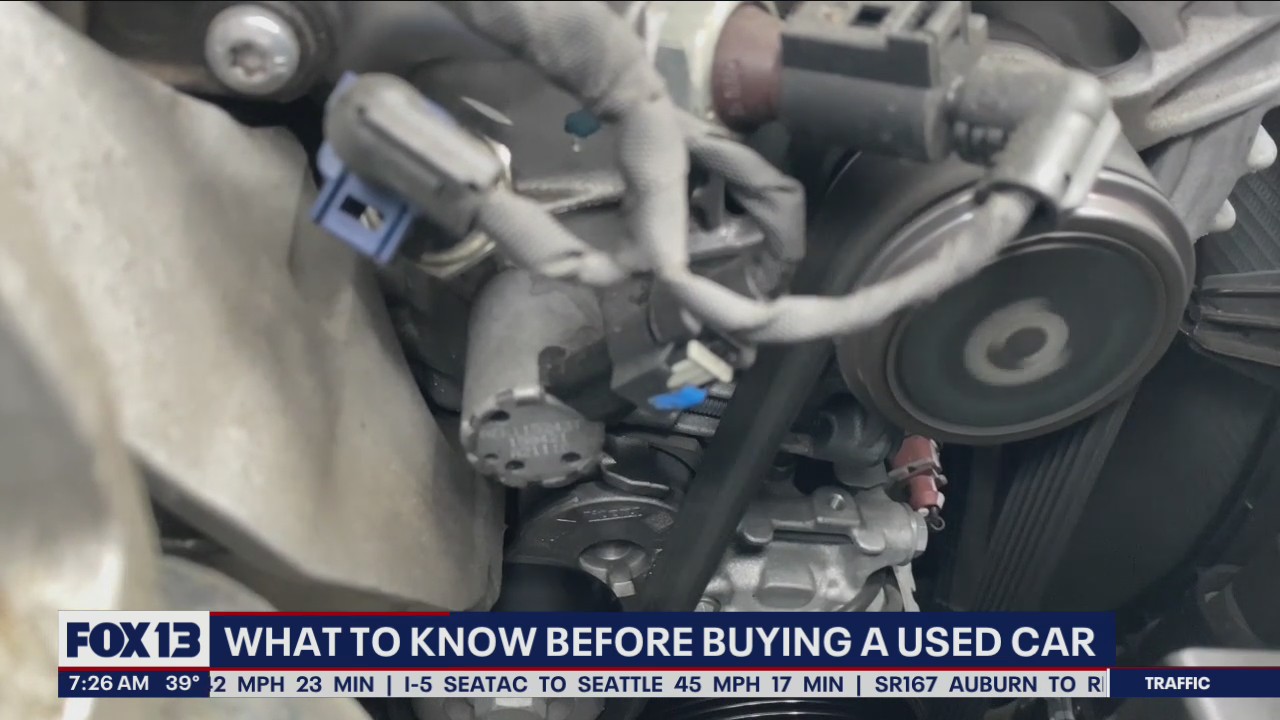 What to look for in a used car under the hood