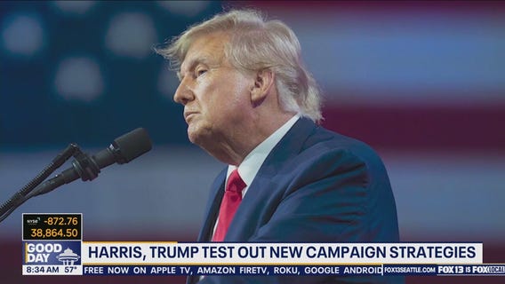 Trump, Harris targeting voters with new campaign strategies