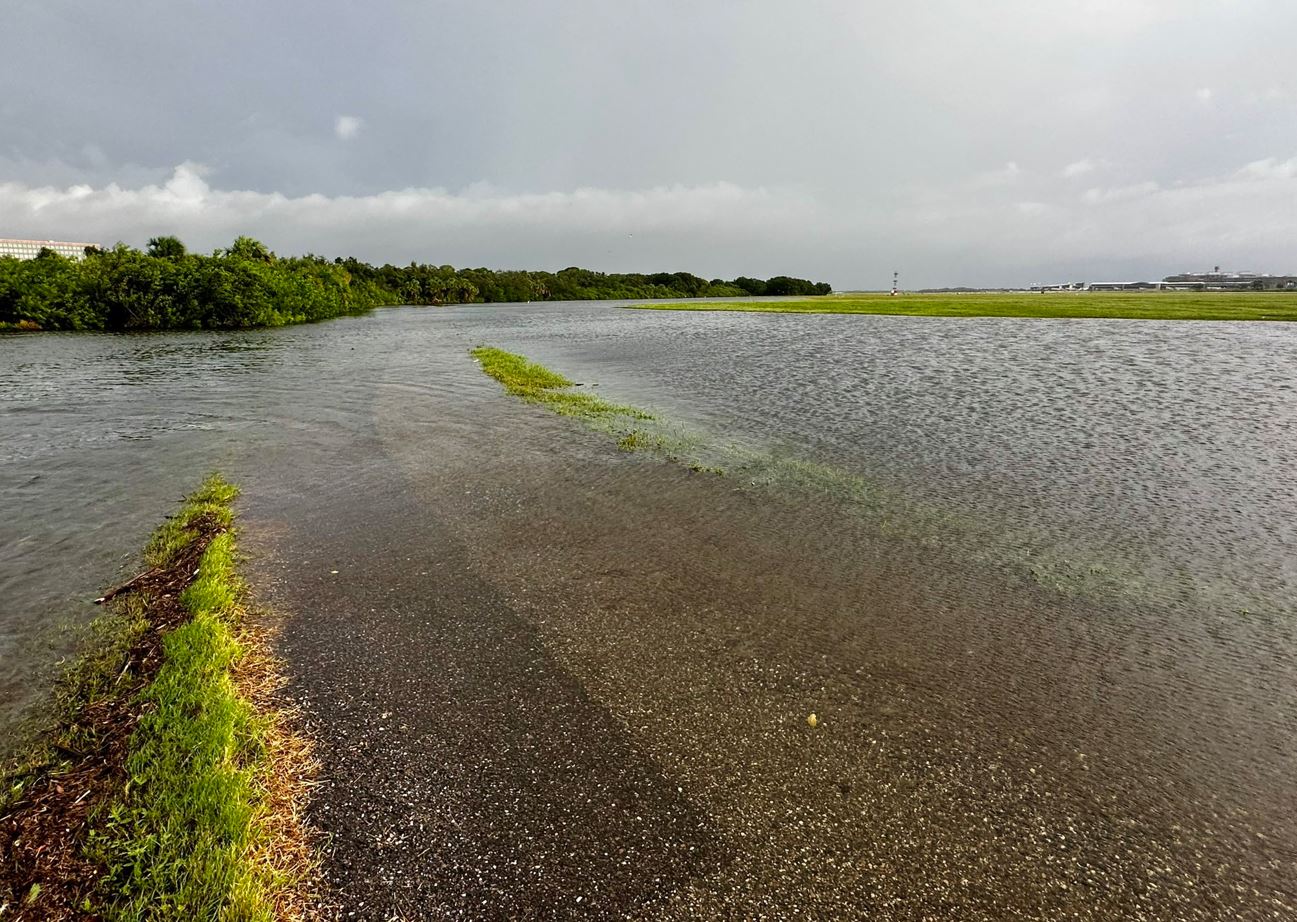 Hurricane Idalia floods Tampa airport