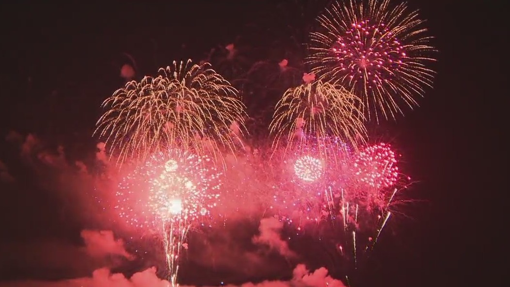Milwaukee Lakefront Fireworks Show