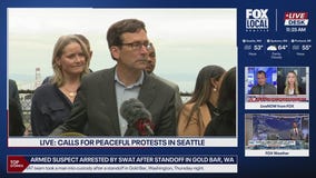 Local leaders call for peaceful protests around Washington