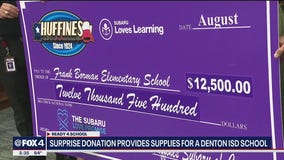 Denton ISD teachers get surprise donation