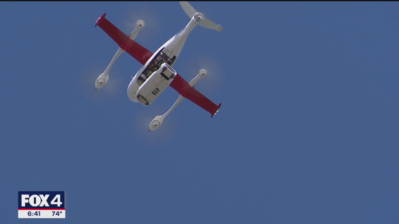 Walmart drone delivery service debut in Mesquite