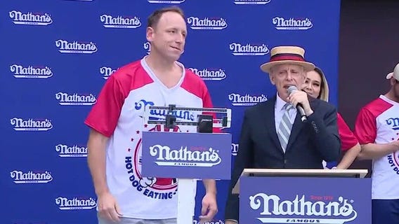 Nathan's Famous Hot Dog Eating Contest happening today