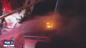 Massive fire breaks out in El Segundo