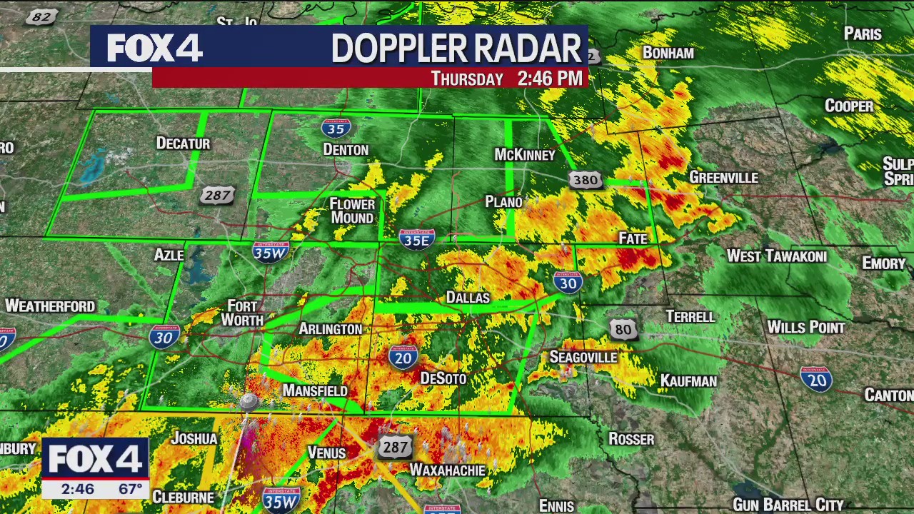 Dallas Weather: May 30 forecast - 2:45 p.m.