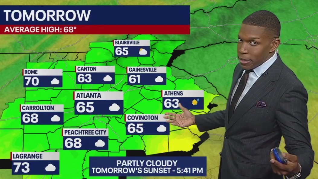 Weekend forecast update | FOX 5 Atlanta