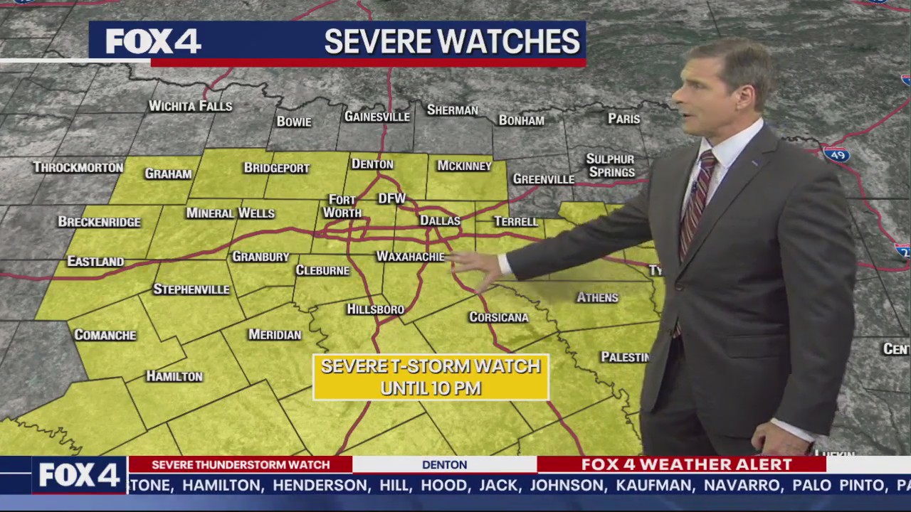 Dallas weather: May 27 - 5 p.m. Update