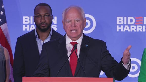 Gov. Walz, Democrats spoke on abortion rights outside RNC