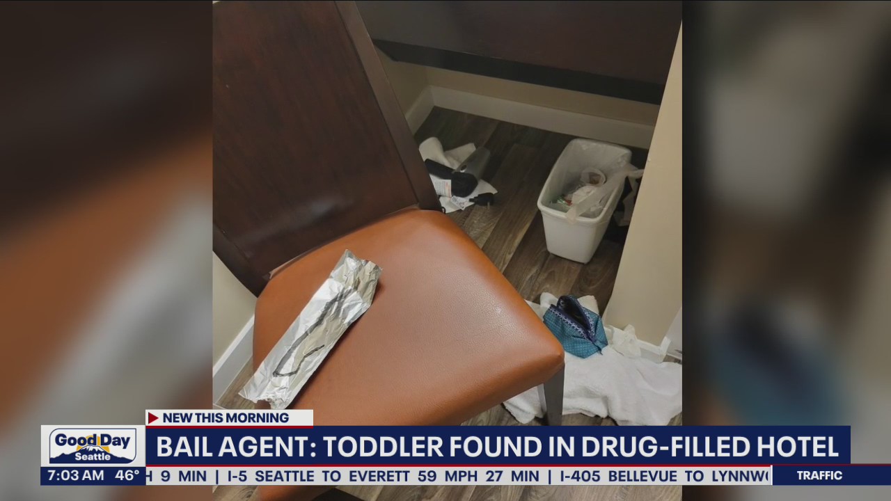 Toddler found in drug-filled hotel in Lakewood, Washington