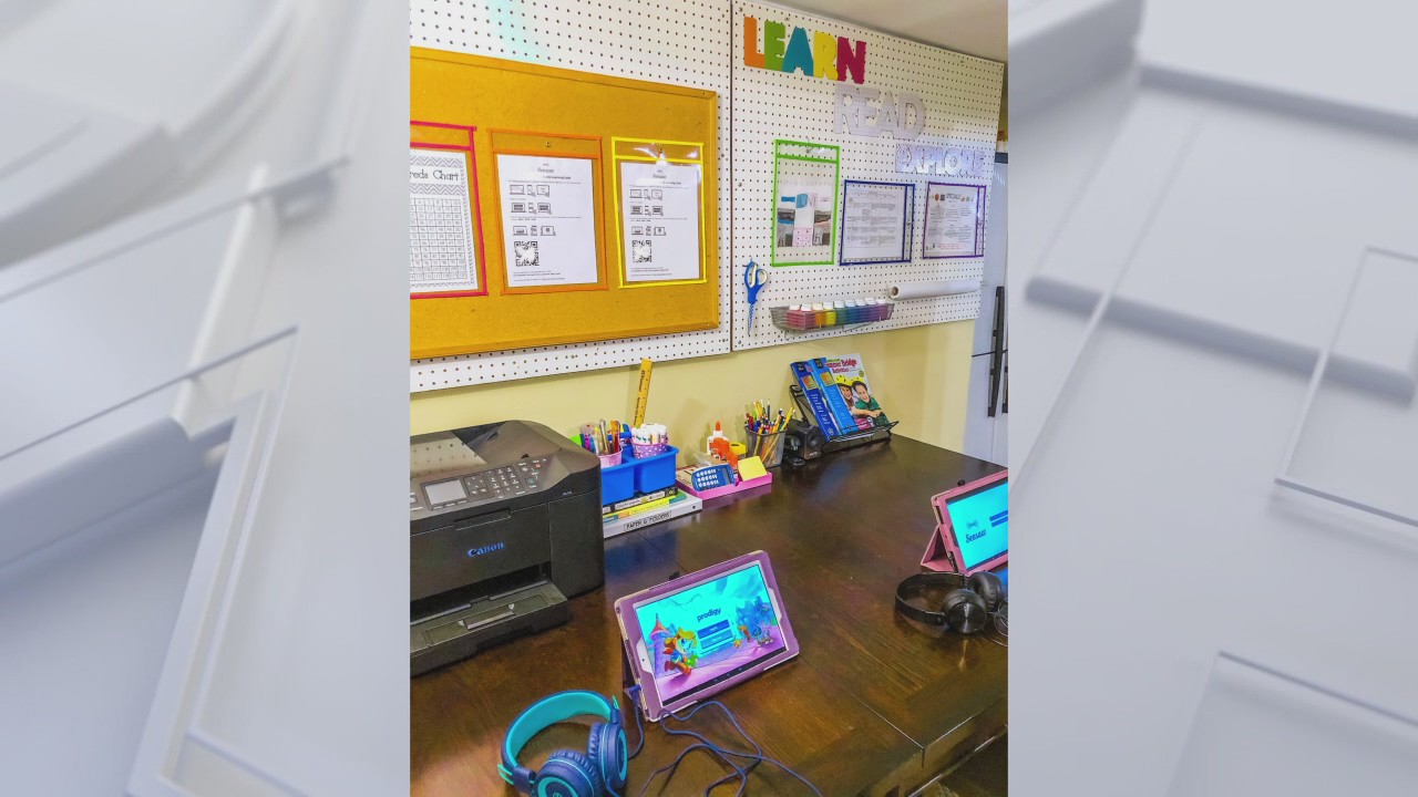 Tips on creating an organized space for home schooling this fall