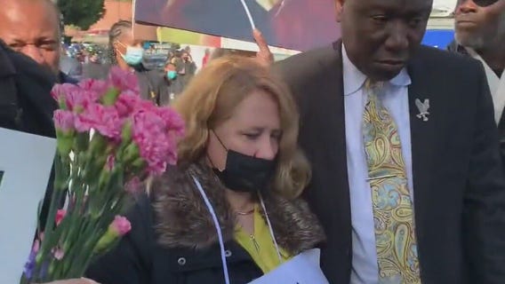 North Hollywood shooting: Parents of teen fatally hit by LAPD stray bullet speaks out