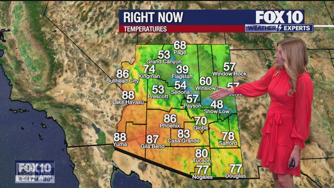 4PM Weather Forecast - 4/29/2025
