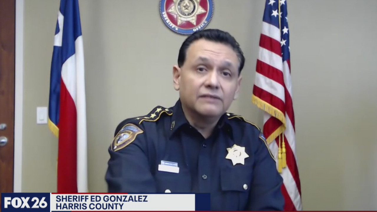 Sheriff Ed Gonzalez, jail is full, courts need to speed up
