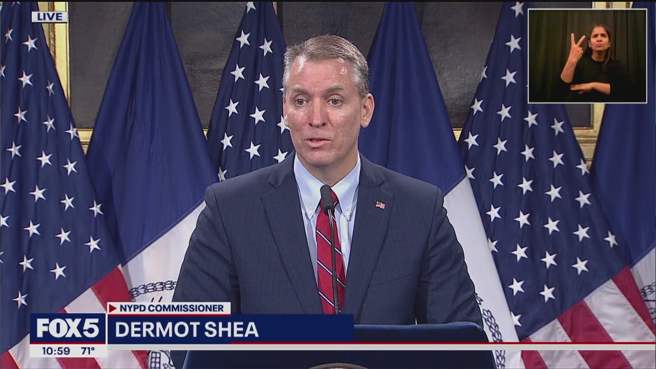 NYPD Commissioner Shea addresses violent George Floyd protests