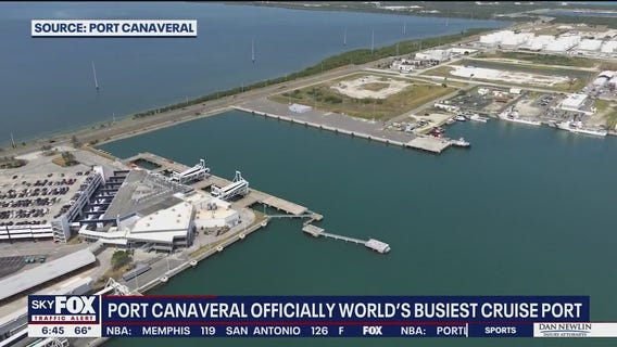 Port Canaveral officially world's busiest cruise port