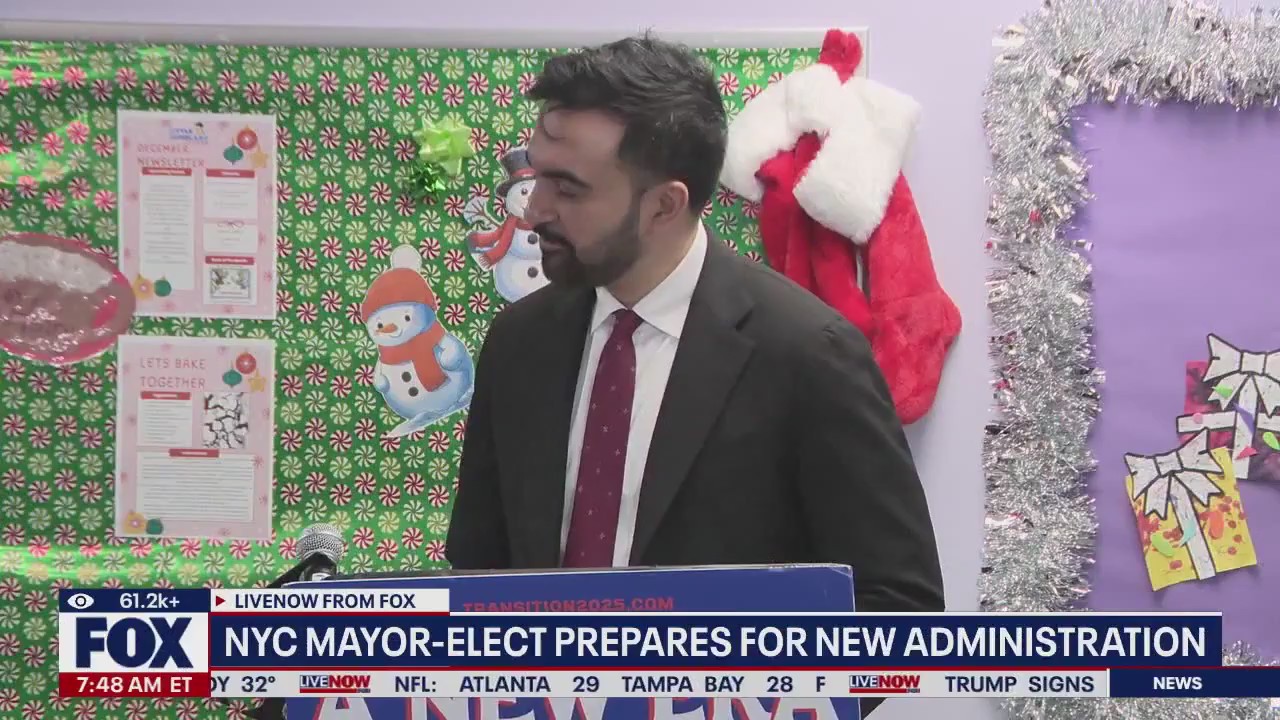 NYC mayor-elect Mamdani talks new administration