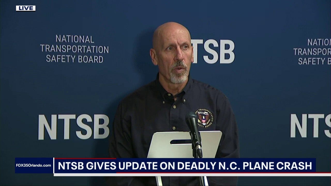 NTSB holds press briefing on deadly N.C. plane crash | FULL