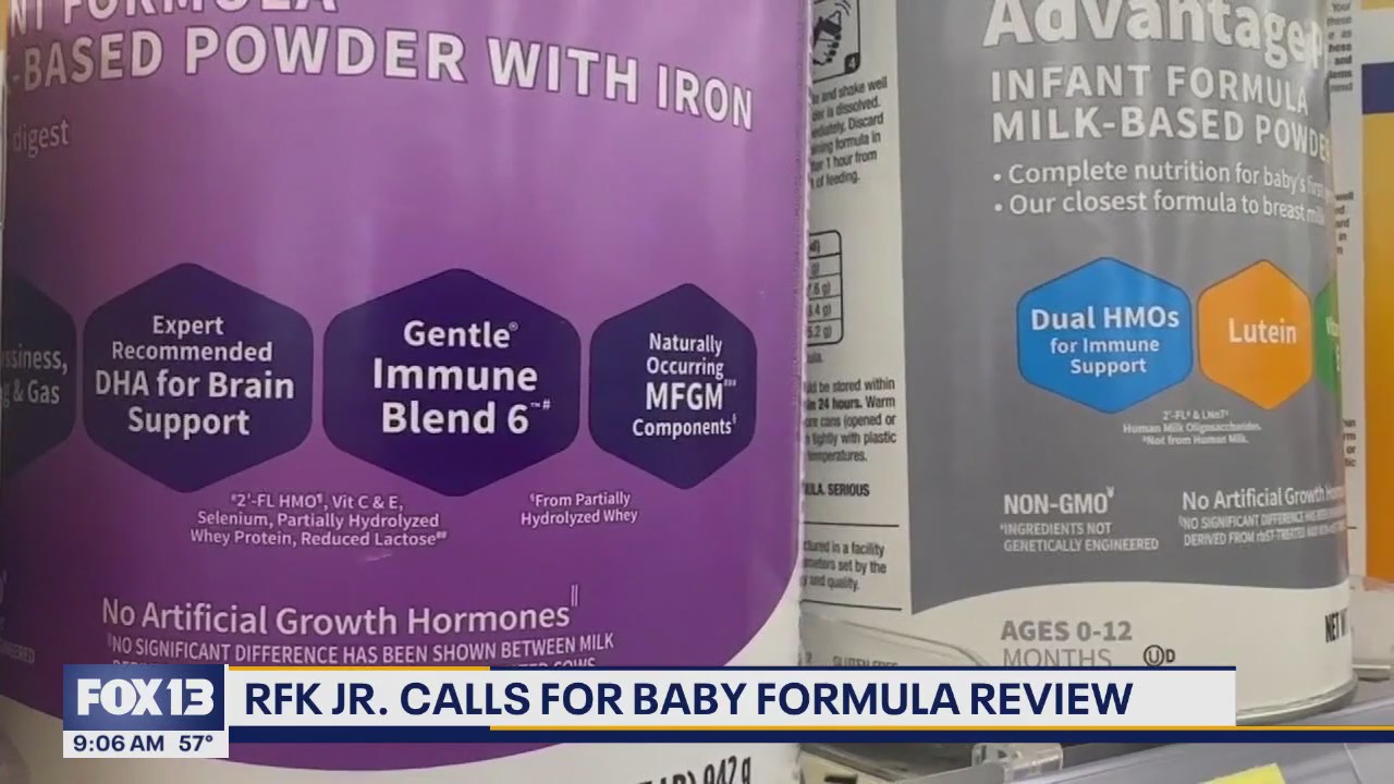 RFK Jr. calls for baby formula review