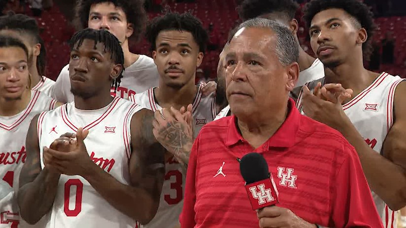 Full speech: UH's Kelvin Sampson's 800th career win