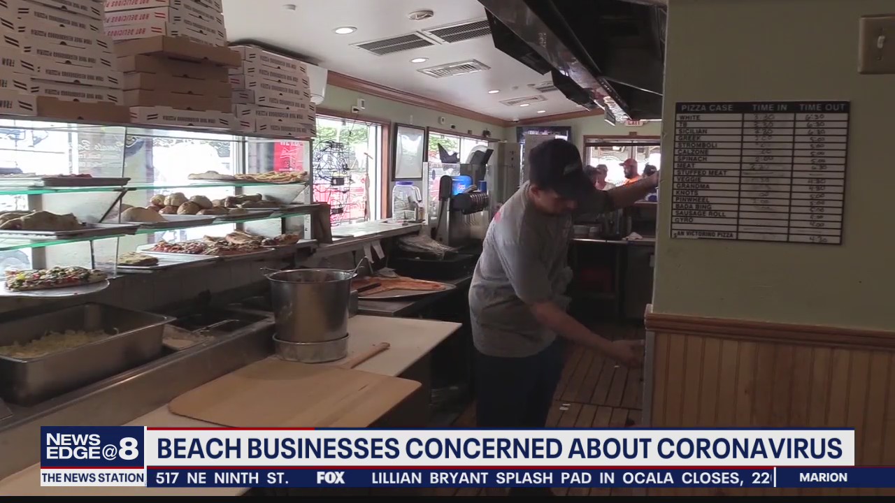 Beach businesses concerned about coronavirus