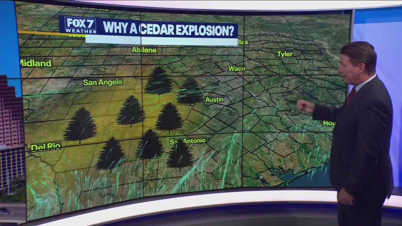 Central Texas Weather: Cedar levels 'very high' thanks to wind