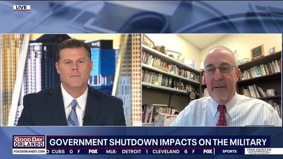 How the government shutdown is impacting the military