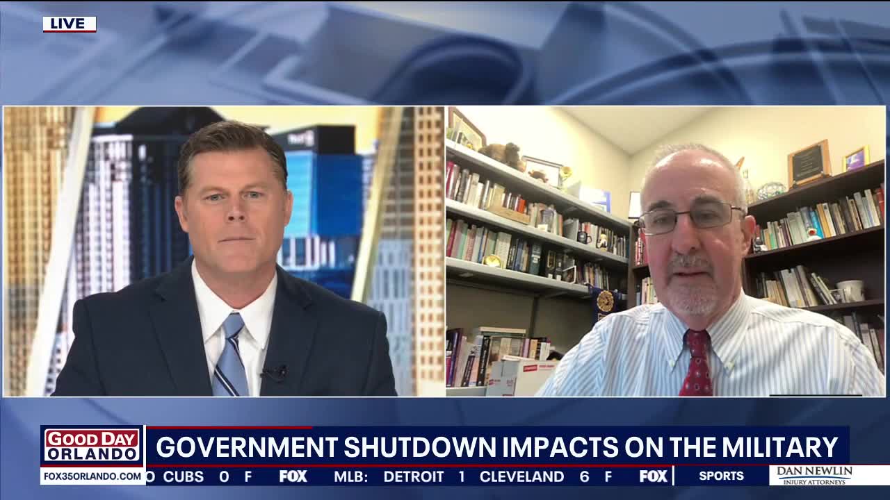 How the government shutdown is impacting the military
