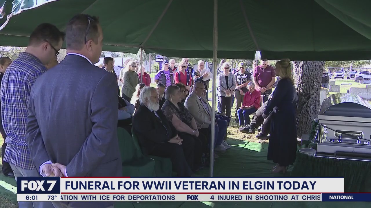 WWII vet gets Elgin funeral over 80 years later