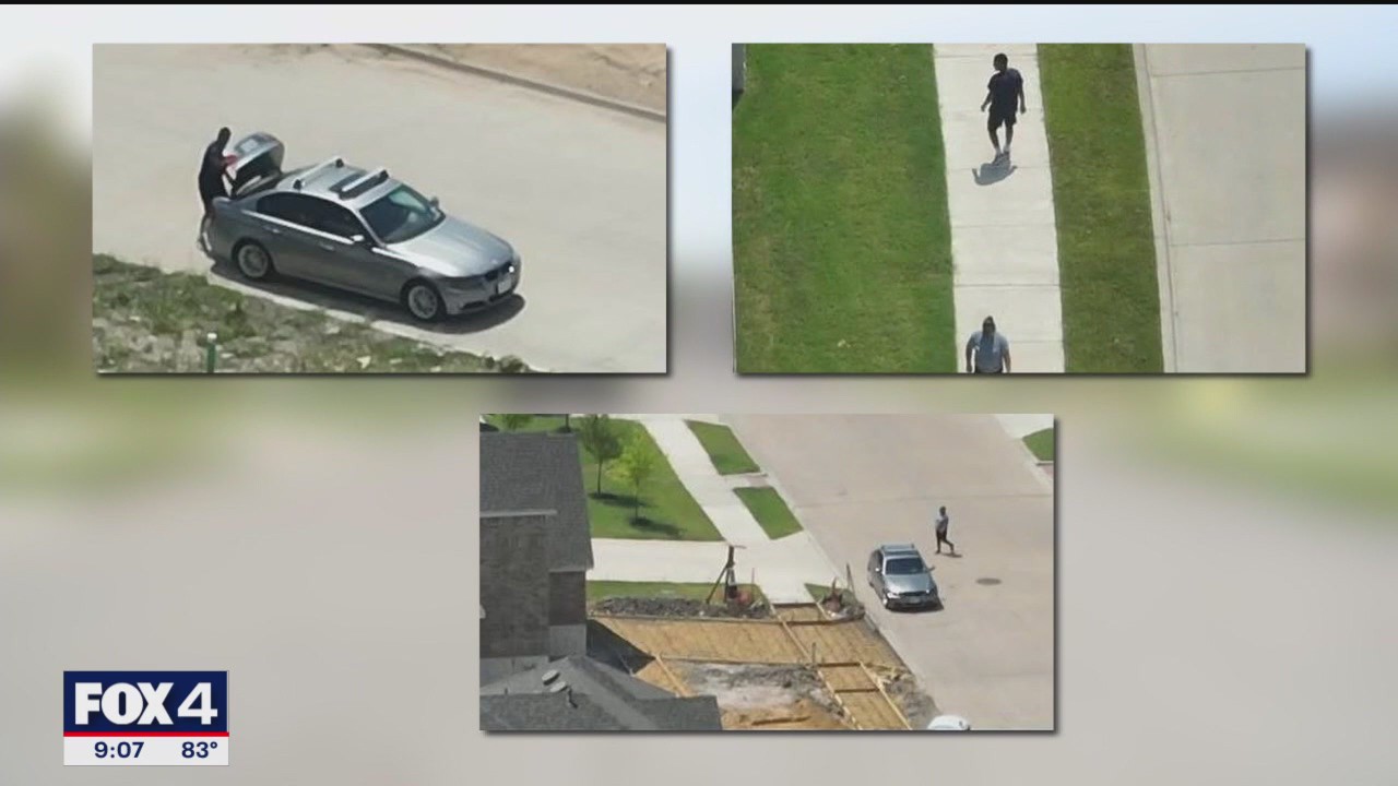 Texas officers catch construction burglar with drone