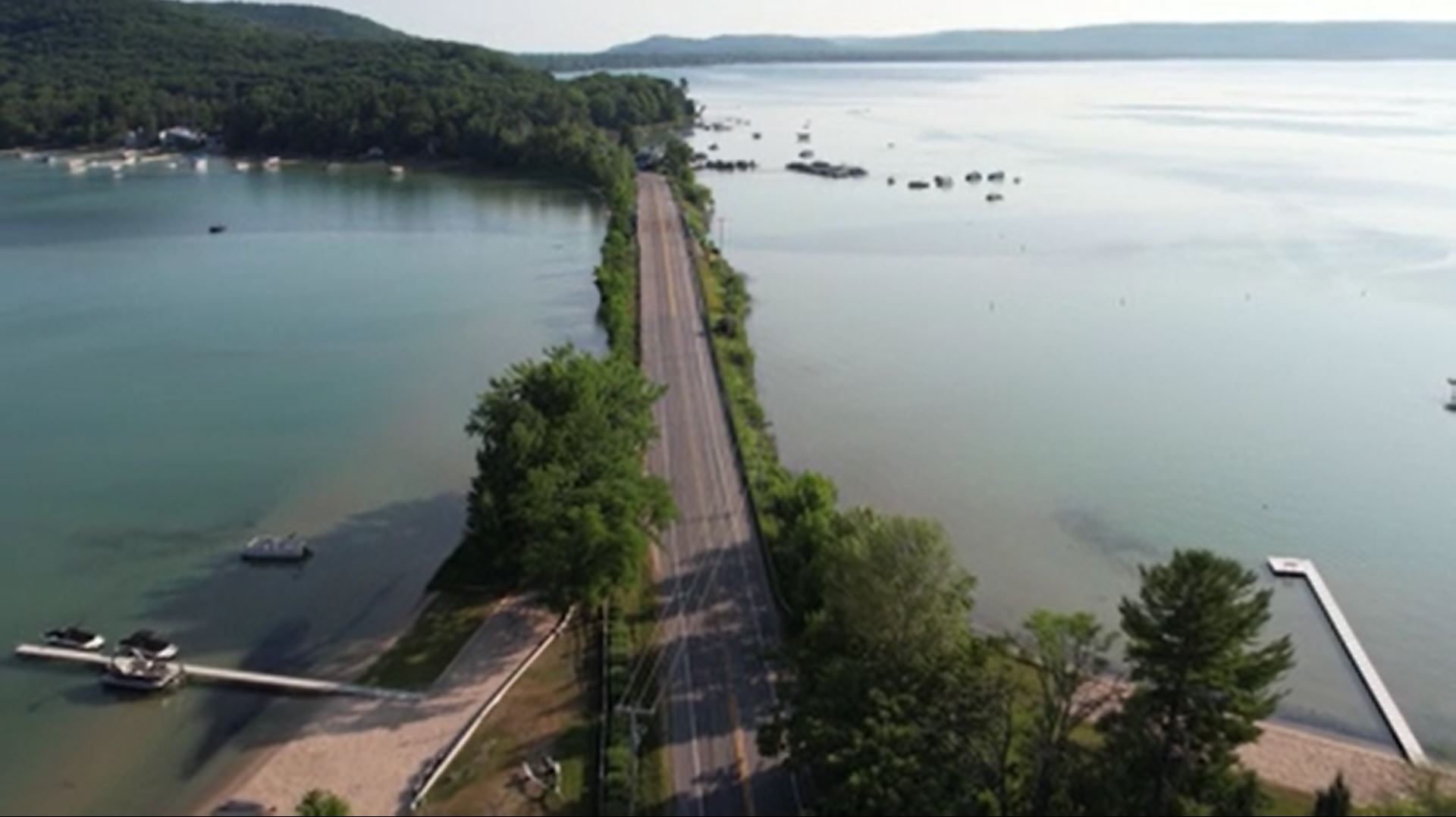 Beautiful drone video from northern Michigan