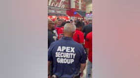 Handcuffed Buffalo Bills Fan Carted Out of Texans Stadium