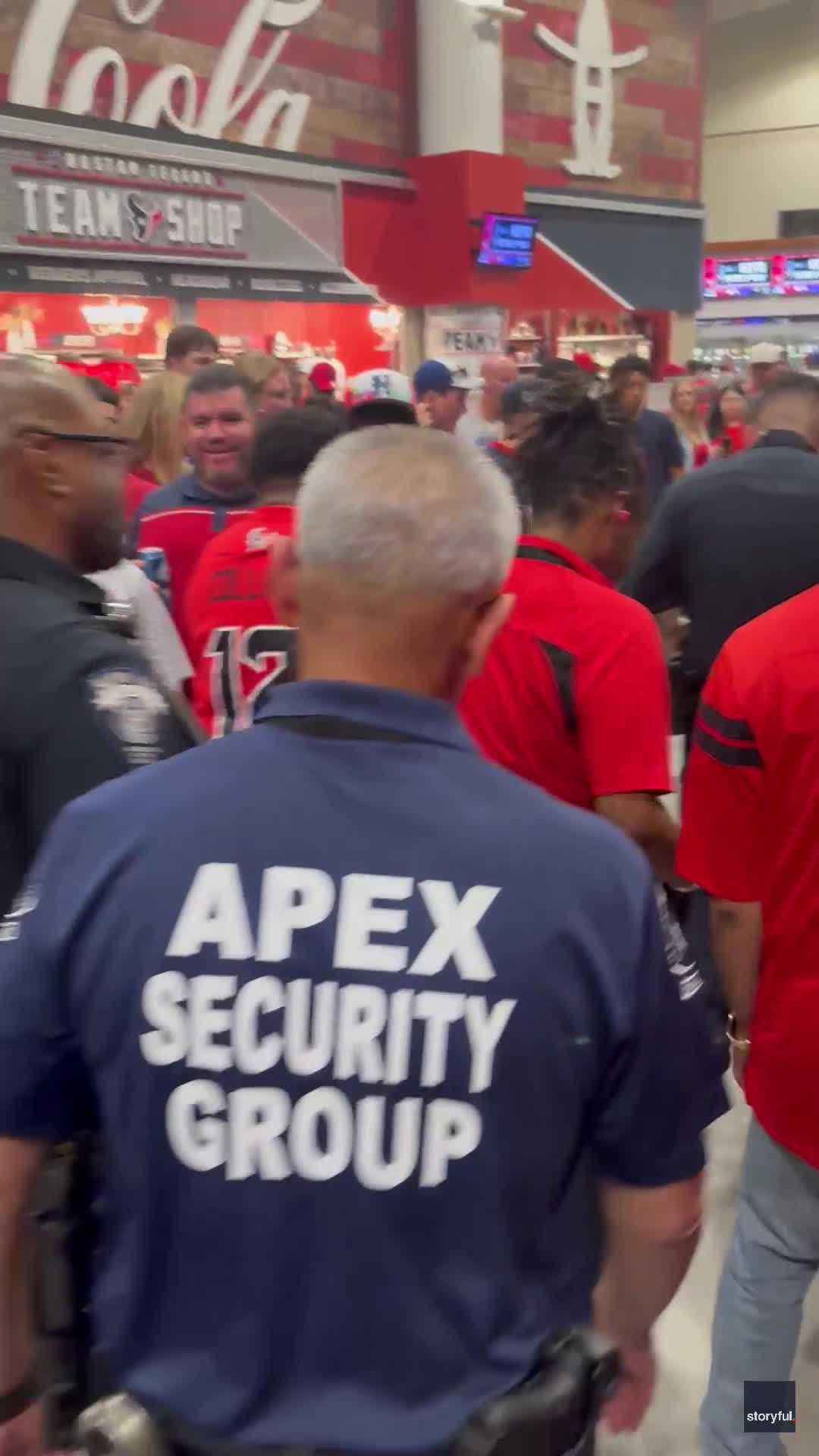 Handcuffed Buffalo Bills Fan Carted Out of Texans Stadium