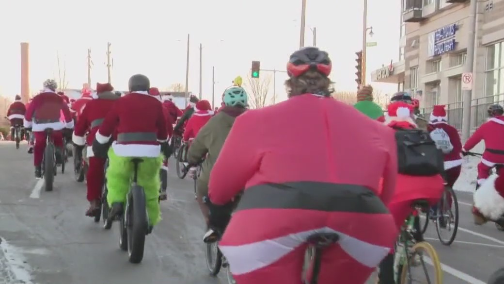 2025 Santa Cycle Rampage in Milwaukee