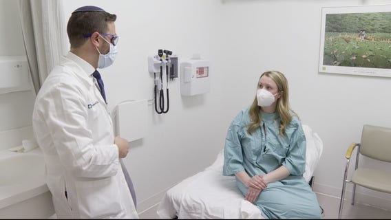 Melanoma Monday - woman's mole in her hair part is caught in time