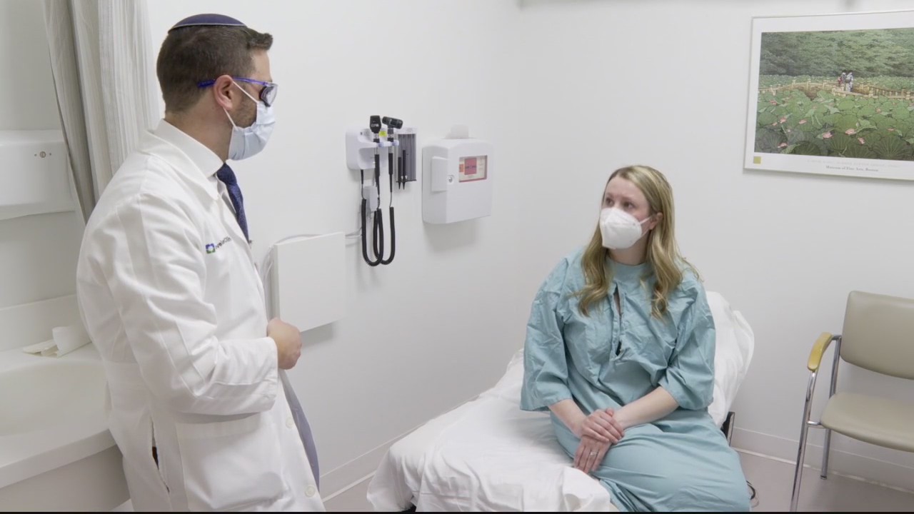 Melanoma Monday - woman's mole in her hair part is caught in time