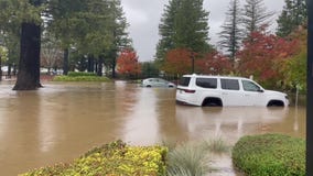 Scenes from Santa Rosa as atmospheric river drenches North Bay