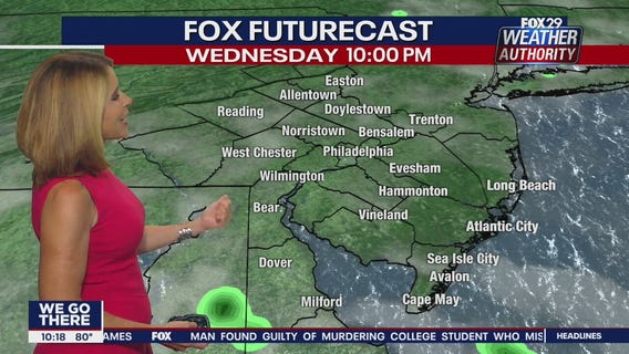 Weather Authority: Tuesday update 10 p.m.