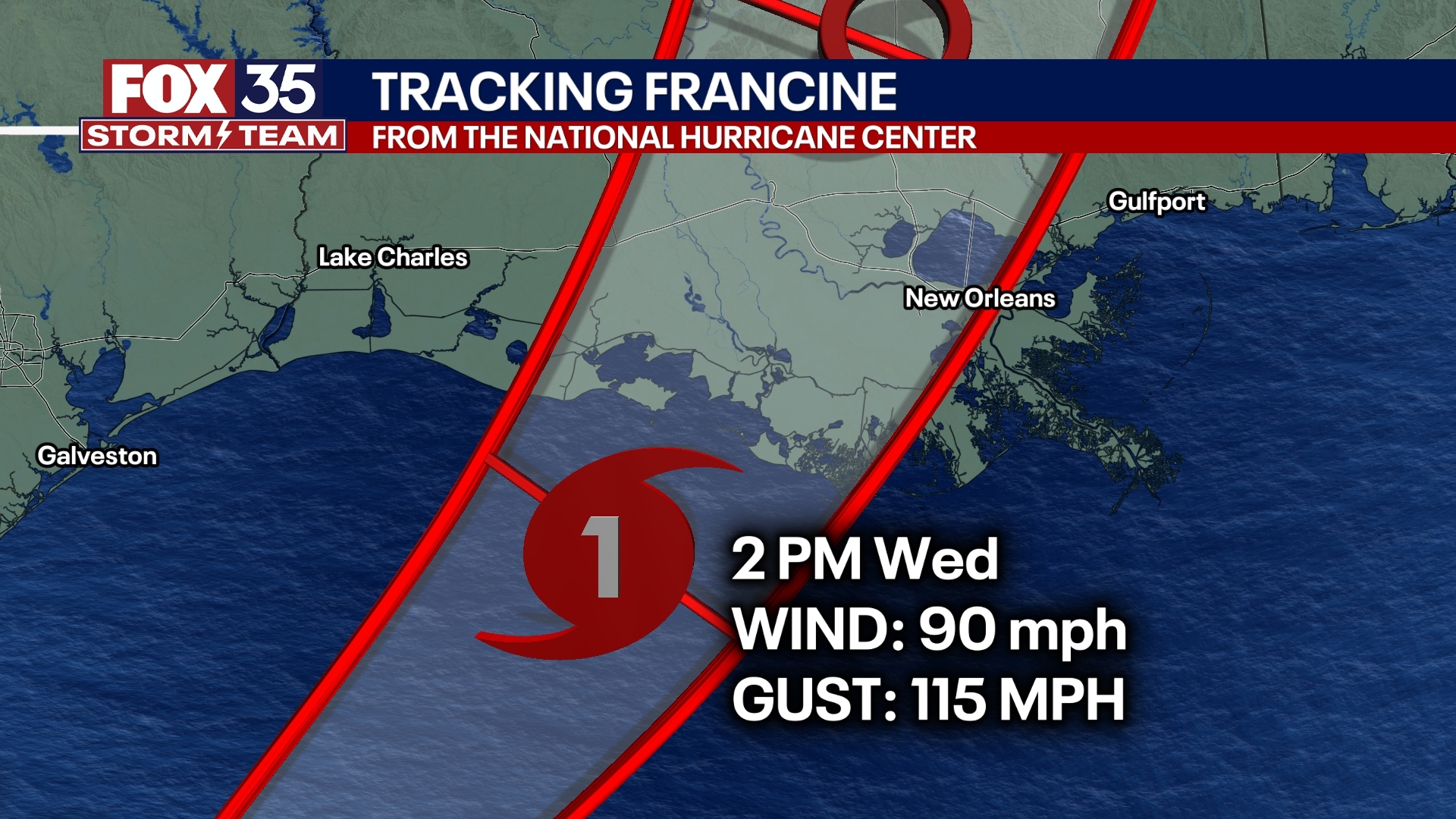 Hurricane Francine is expected to strengthen
