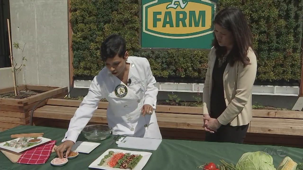 BAY AREA PEOPLE Chef Nikki Shaw's Spring Rolls