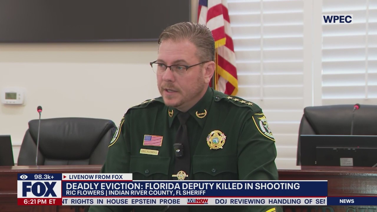 Florida deputy killed serving eviction notice | LiveNOW from FOX