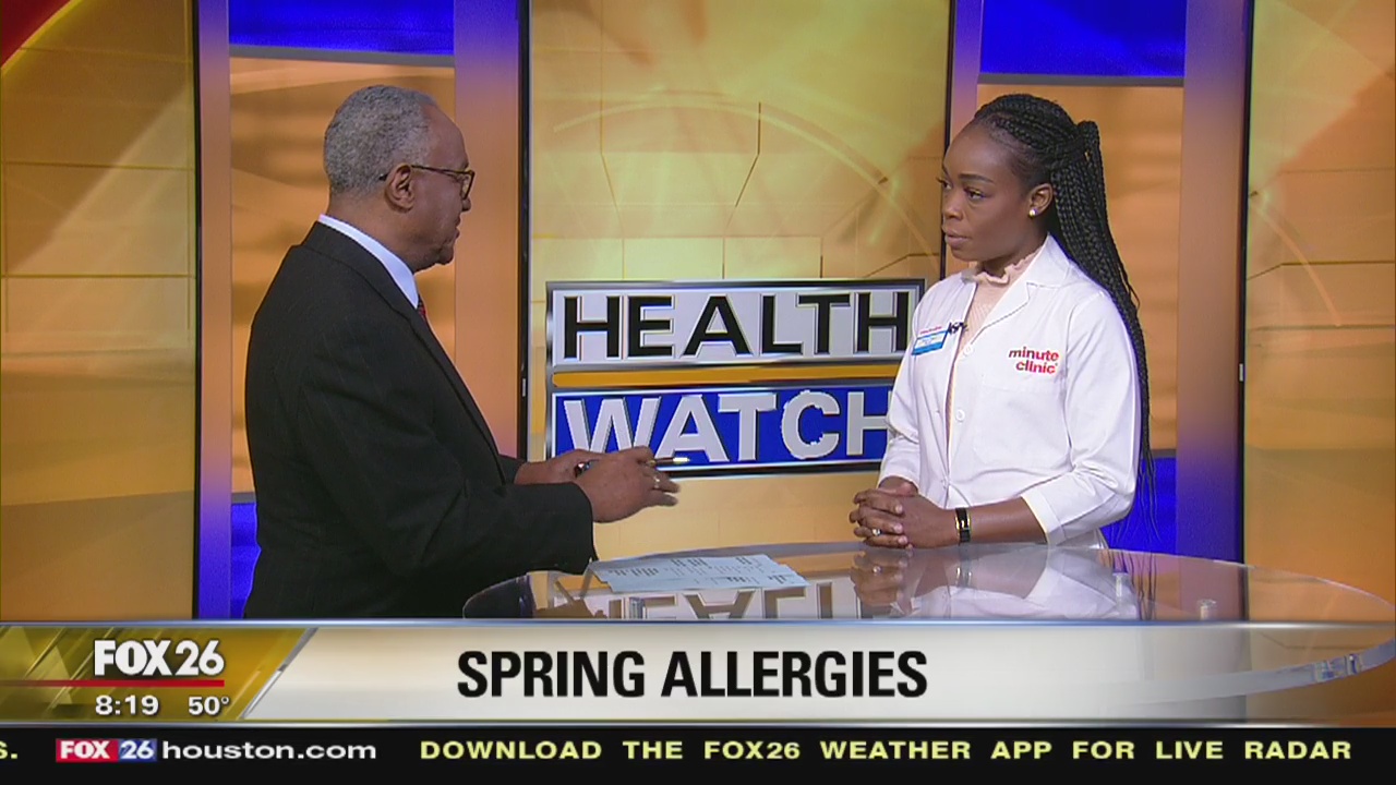 Preventing spring allergy symptoms