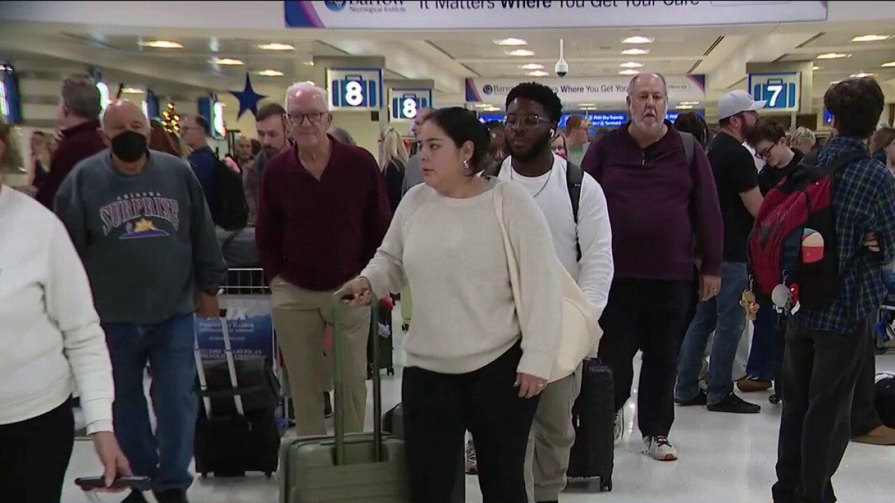 Winter weather elsewhere affecting Sky Harbor